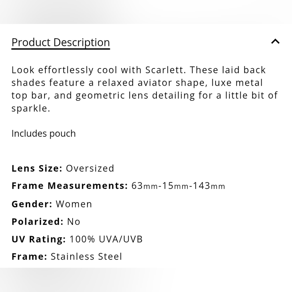 Diff Scarlet Gold Aviator Sunglasses - image 4